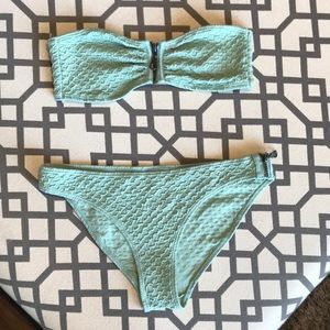 H&M mint  bikini size 6 bottom Size 8 top